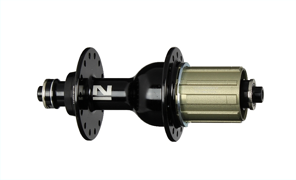 Rear hub Novatec F172SB-QR-11S, black, 28 holes
