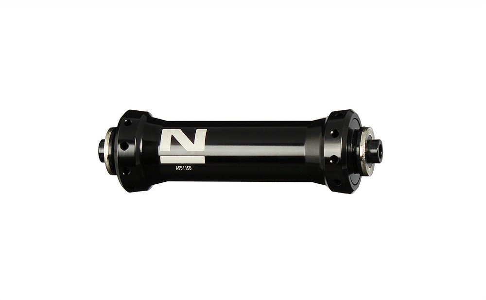 Front hub Novatec AS511SB, black, 20 holes