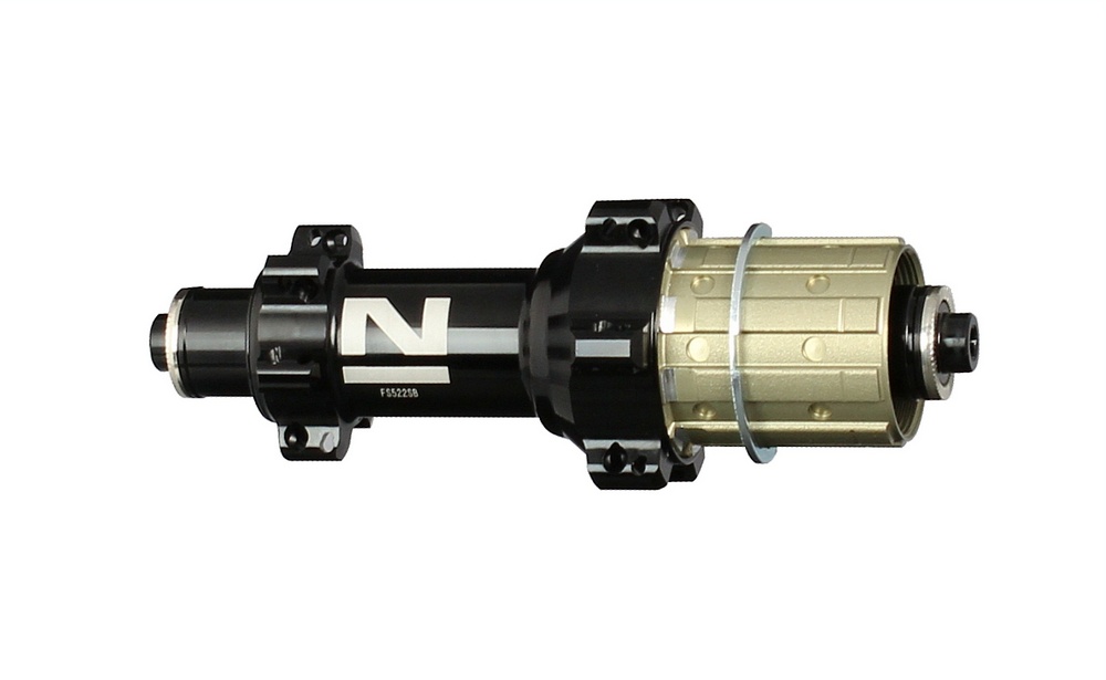 Rear hub Novatec FS522SB-QR-A4ASL-11S, black, 24 holes
