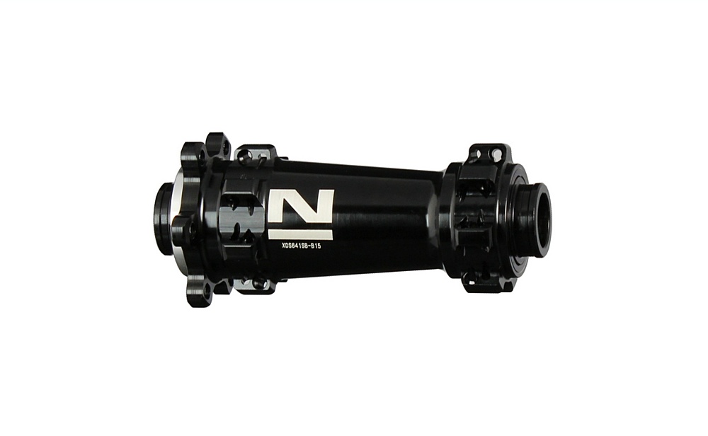 Front hub Novatec XDS641SB/A-B15, black, 28 holes
