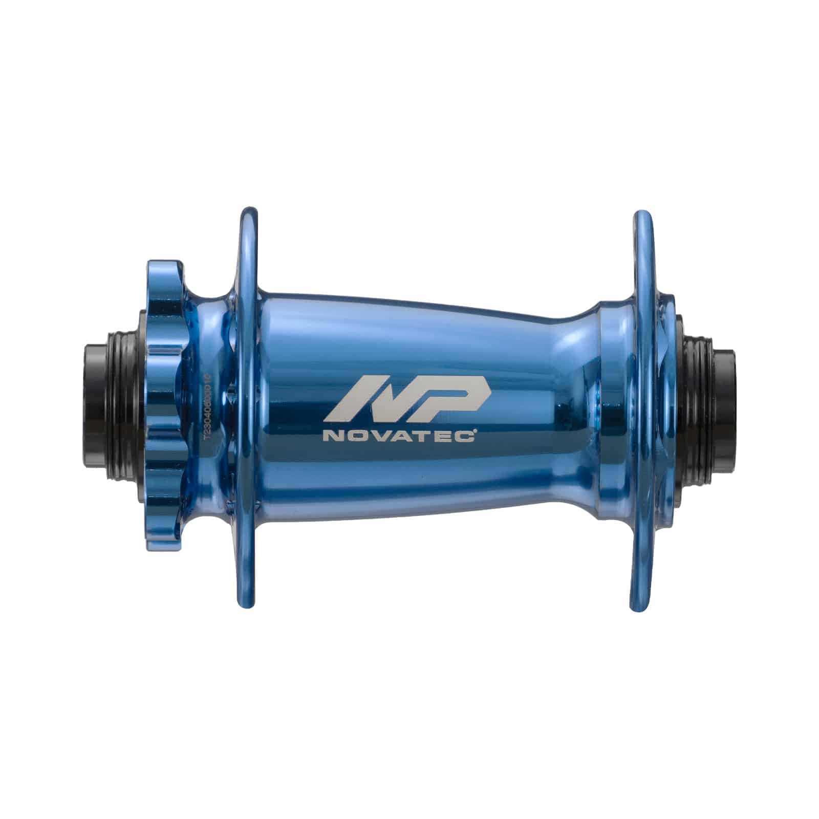 Front disc hub Novatec Premium XD601SB/A-B15, blue, 32 holes