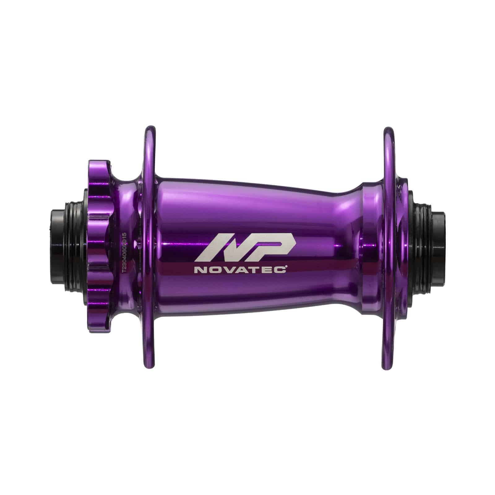 Front disc hub Novatec Premium XD601SB/A-B15, purple, 32 holes