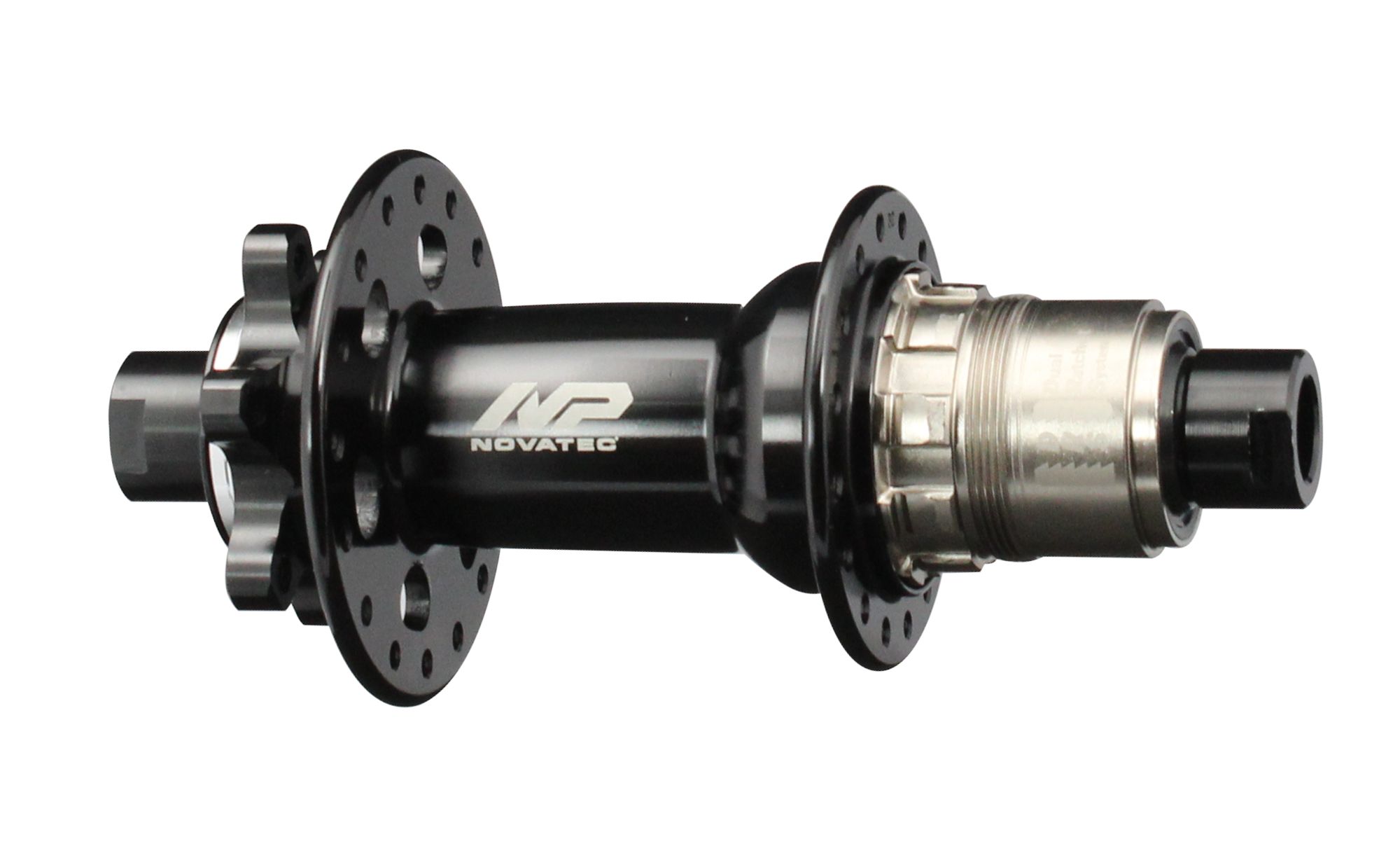 Rear disc hub Novatec Premium D572RSB-B12-AS-XDR, RSB, black, 32 holes