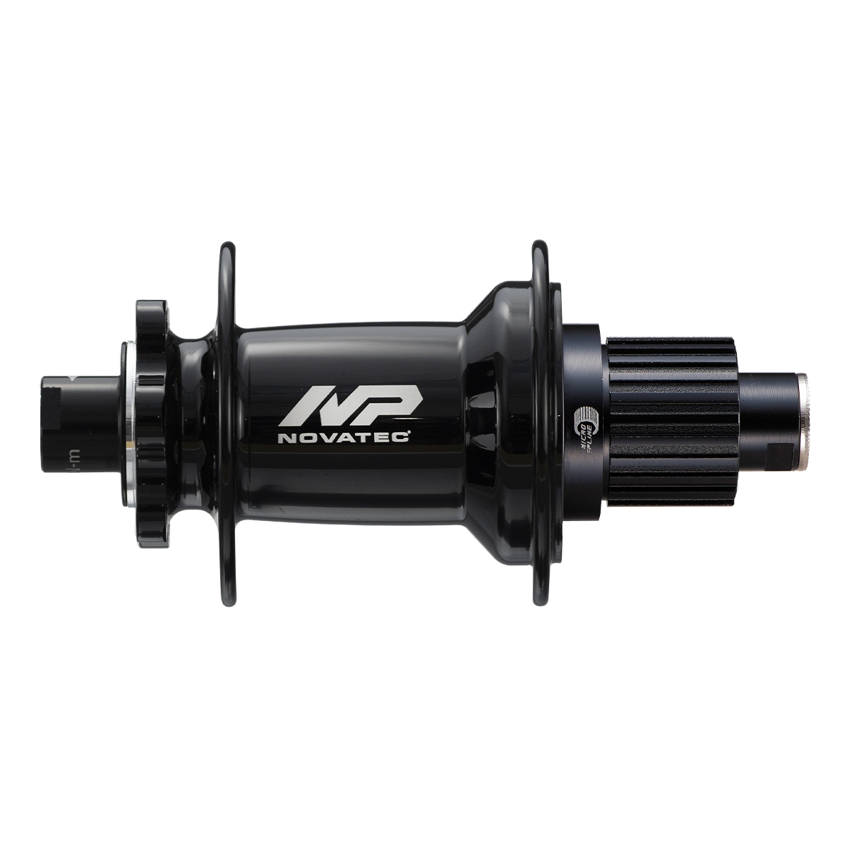 Rear disc hub Novatec Premium XD602SB/A-B12-MS, black, 32 holes