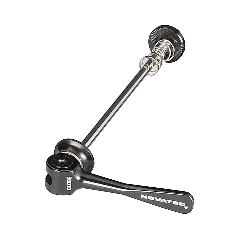 Quick release QR245F SUPER LIGHT (29g) Front 112mm Novatec Logo