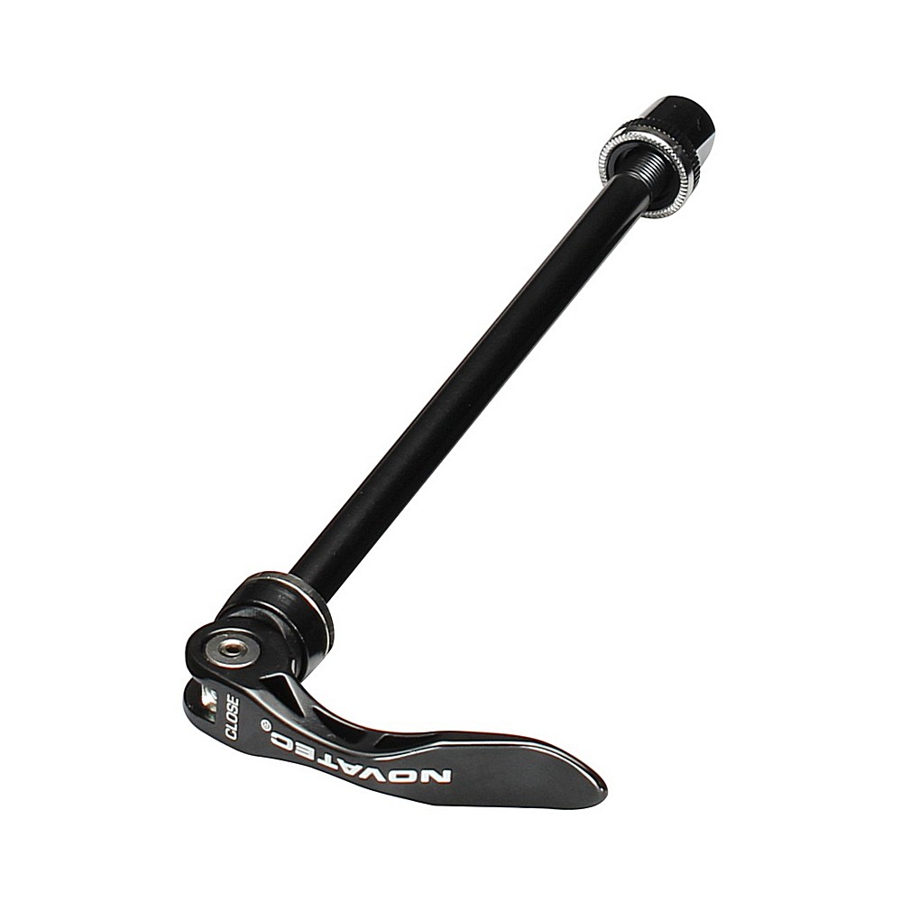 Quick release QR215F Black, shaft: AL 9×151.5-15g, Novatec Logo for D101SB-9
