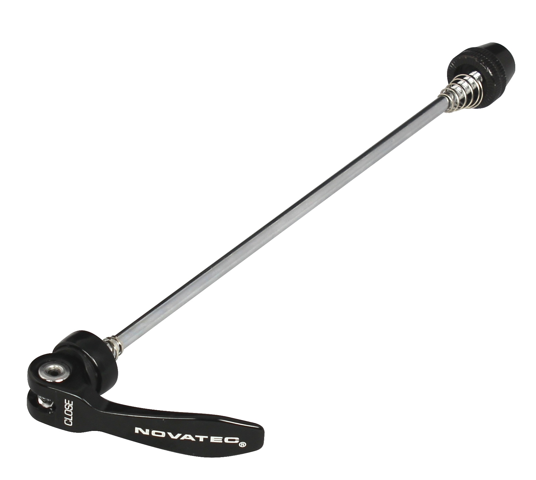 Quick release QR279R Black, shaft: CrMo R: 190 mm (for D102SB) Novatec logo