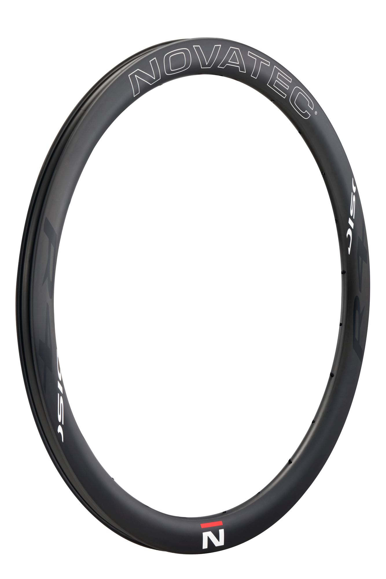 Rim, carbon, 700C, 24H L12R12, R4-OE-Disc front, 45×21, Logo N20, 30% Matt Black