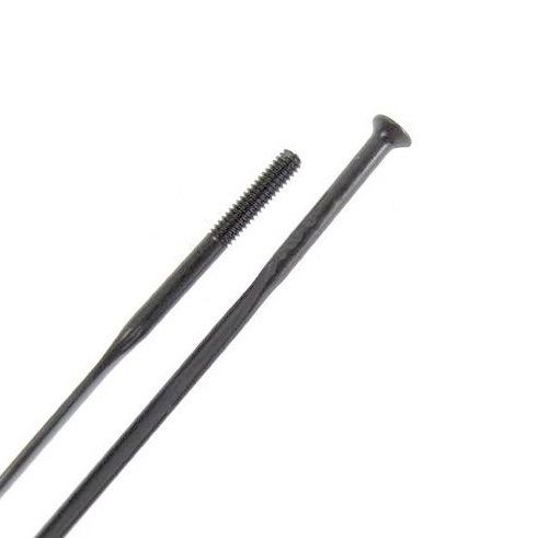 Spoke STRAIGHT, 210mm AERO-2.0/1.2-2.25/2.0 14G BLK SAPIM CX SPRINT, R9-FR