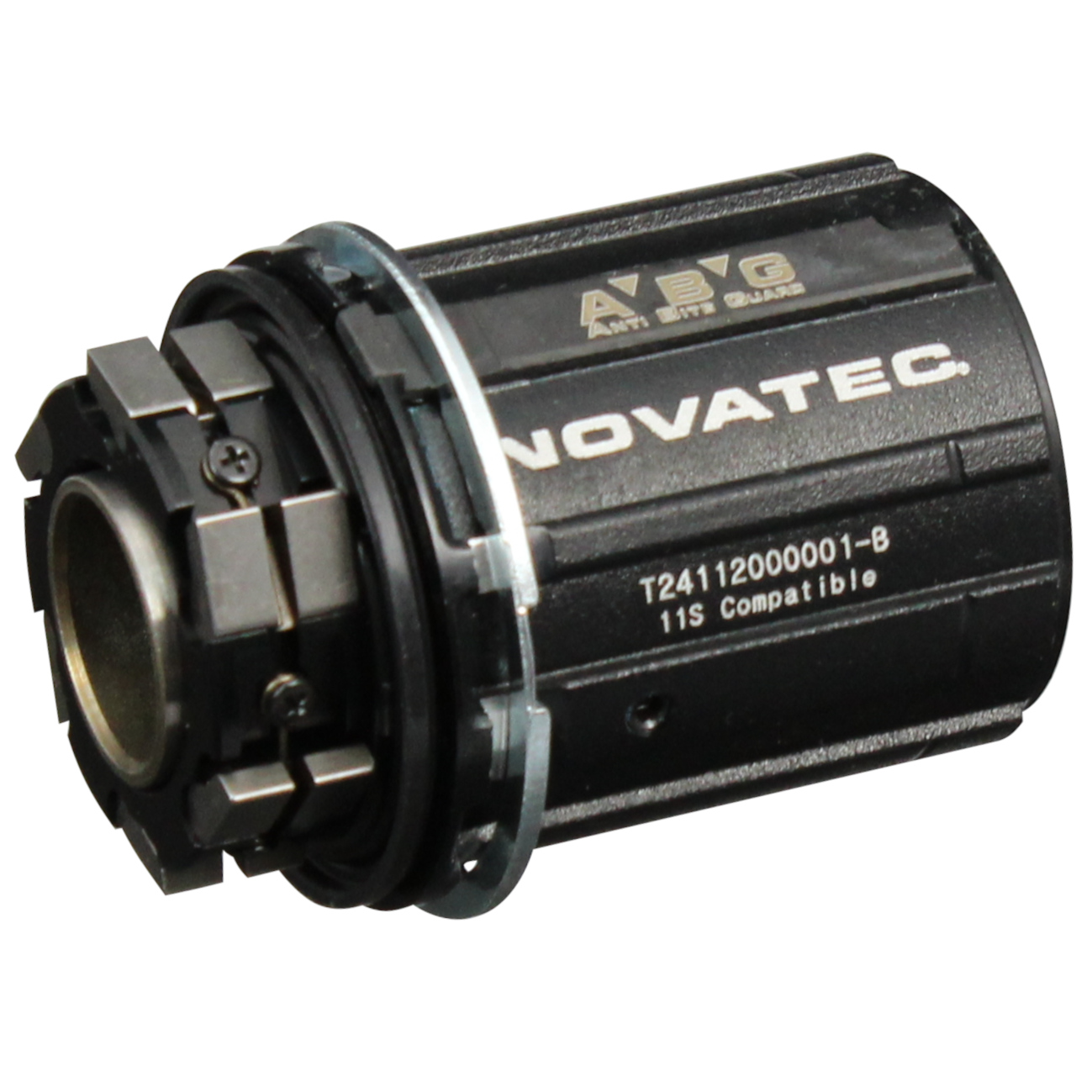 Freehub body B2 type, Shim.11 ABG, black, alloy 6-pawls