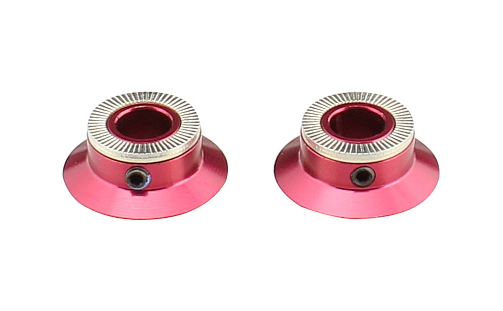 Side cap FRONT, AL-RED, L/R, for A141SB – assembled