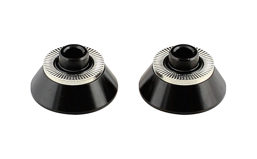 Side cap FRONT QR, AL-BLK, L/R, for D411SB, D411CB, XD831SB, XD831CB, (Press in)