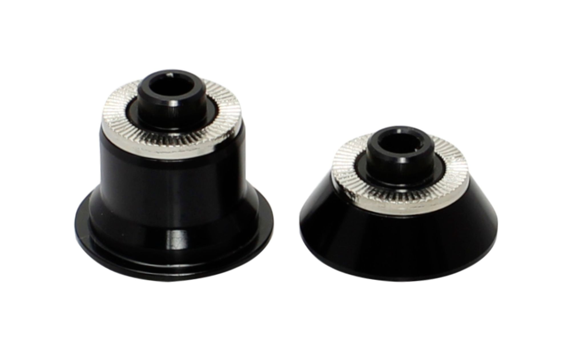 Side cap FRONT QR, CL, AL-BLK, L/R, for D411SB-QR-CL, D411CB-QR-CL (Press in)