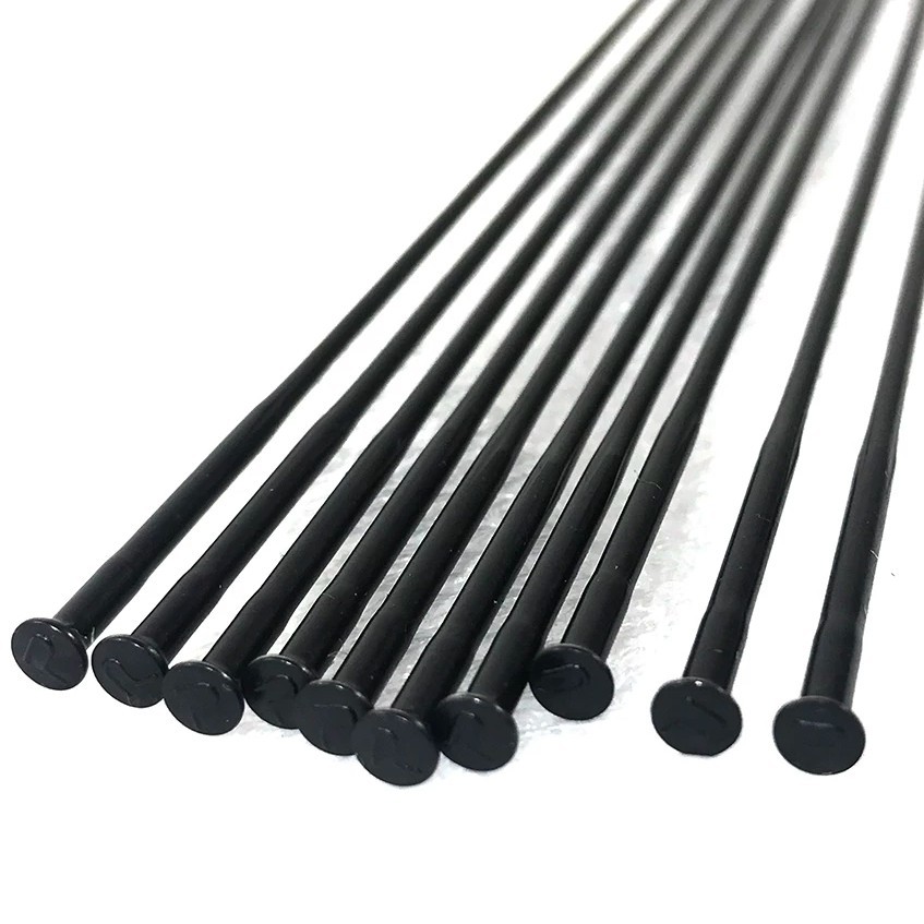 Spoke STRAIGHT, 278mm TB-2.2/1.6/2.0 14G BLK, PSR TB 2016 for R4D-CL-OE