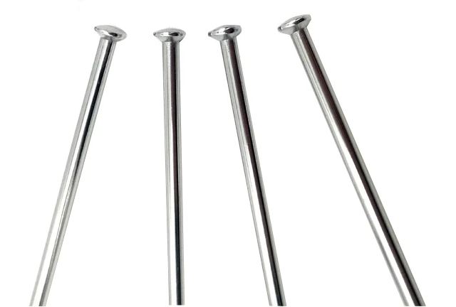 Spoke STRAIGHT, 272mm ROUND-2.0/2.0/2.0 14G SLV PLUS