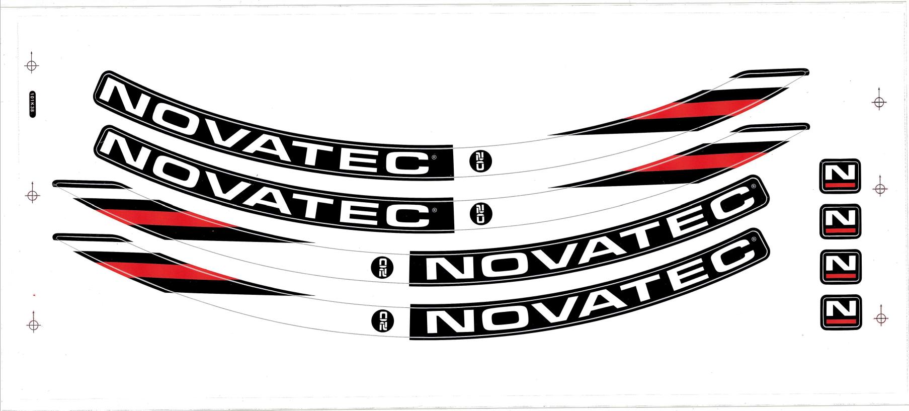 Sticker for loose rim, MXA20C-26xW20, w/matt transp. film (Flowtrail 26)