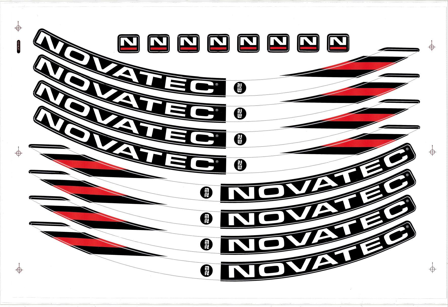 Sticker for loose rim, MXA23C-26xW23, w/matt transp. film (Diablo 26)