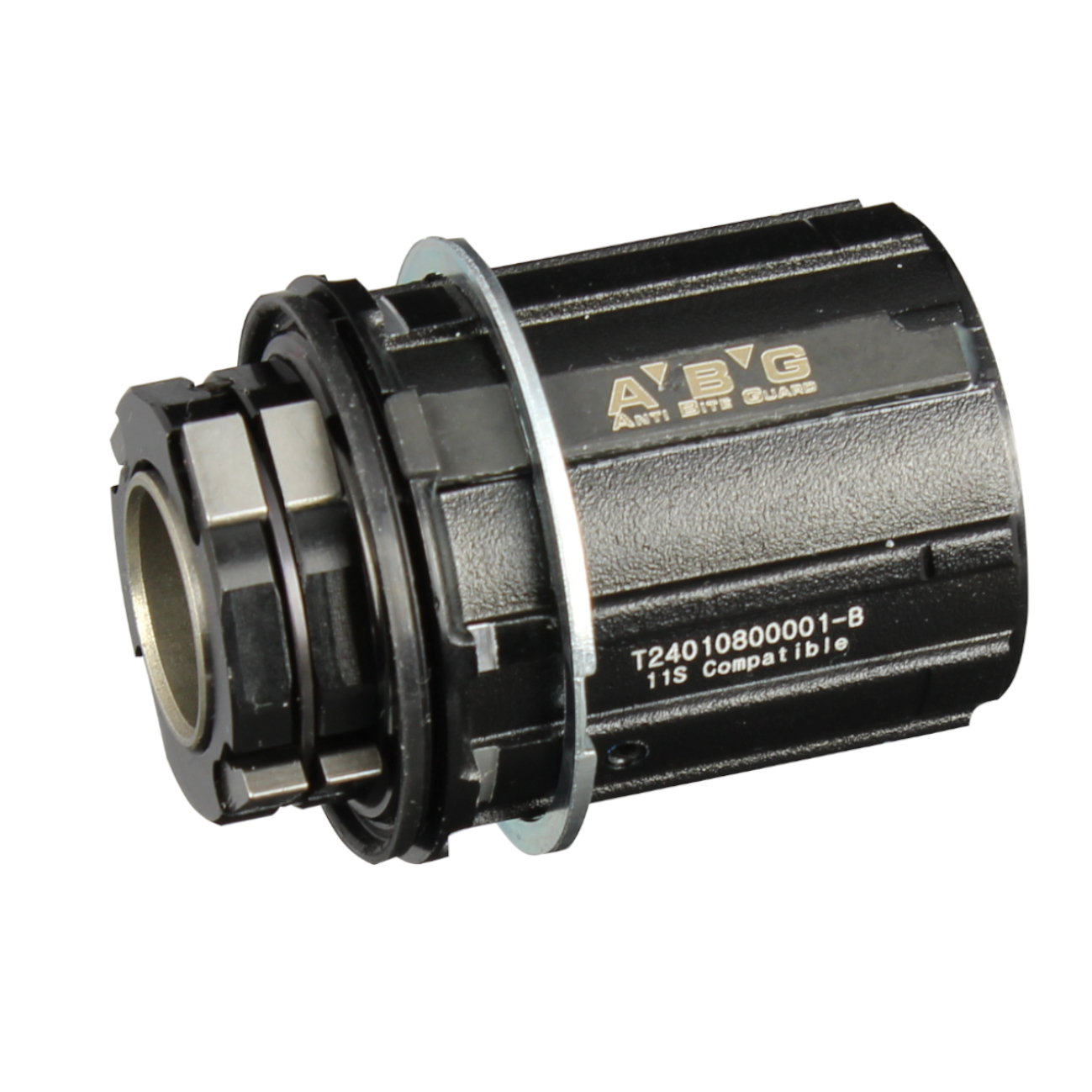 Freehub body B2 type, Shim.11 ABG, alloy black 4-pawls