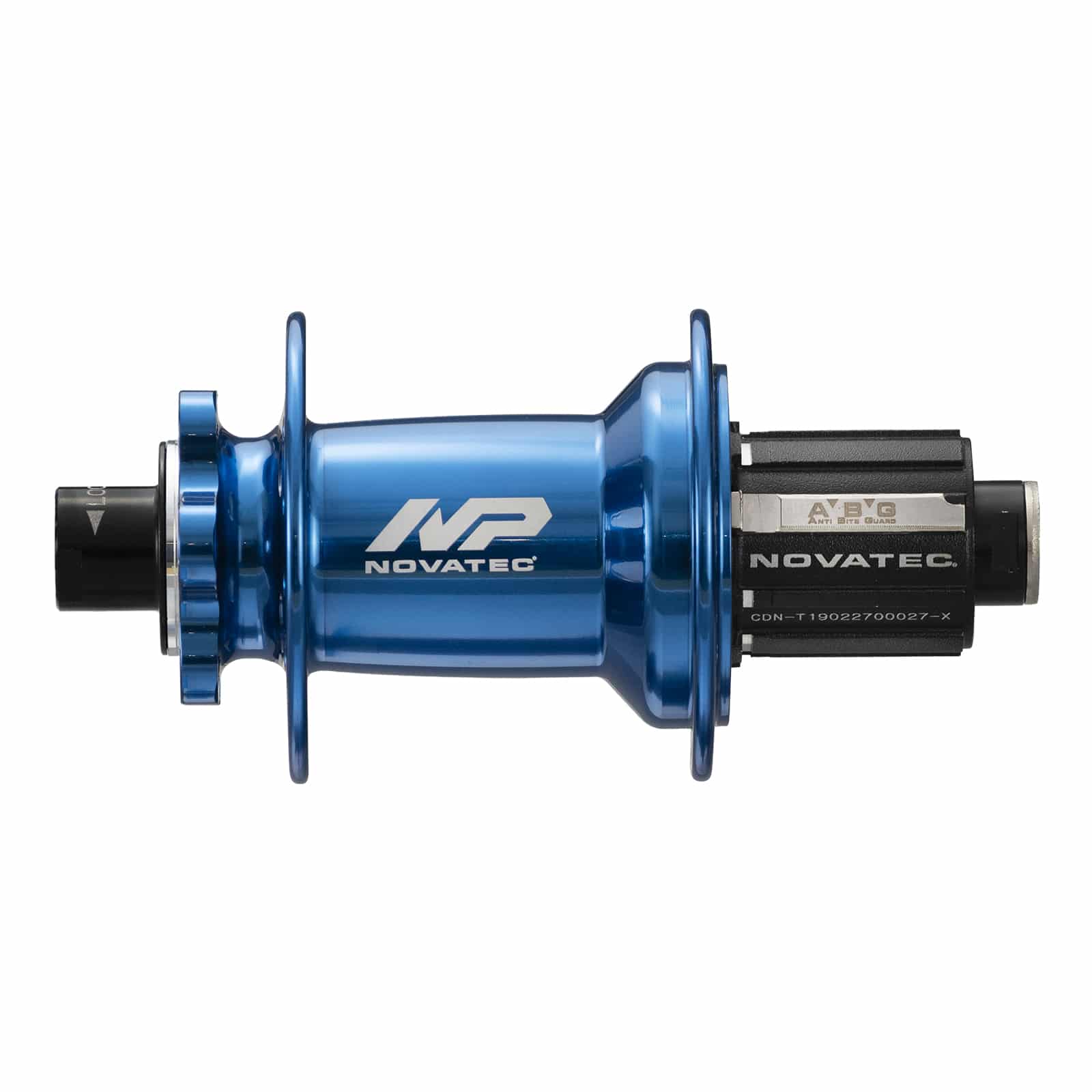Rear disc hub Novatec Premium XD602SB/A-B12-ABG, blue, 32 holes