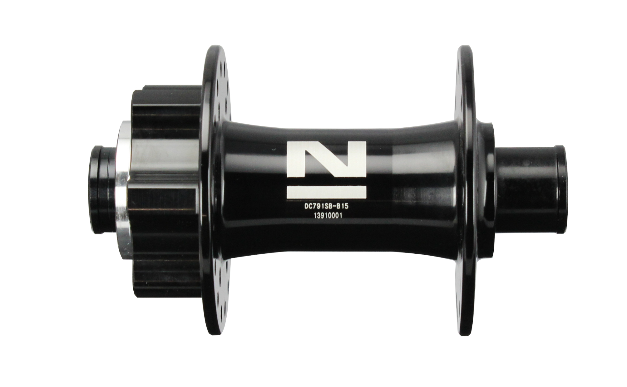 Front disc hub Novatec DC791SB-B15-Cargo, black, 32 holes